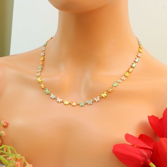 "New Beautiful Design Necklace Chain for Women/Girls, Gift, N689 - Picture 2 of 10